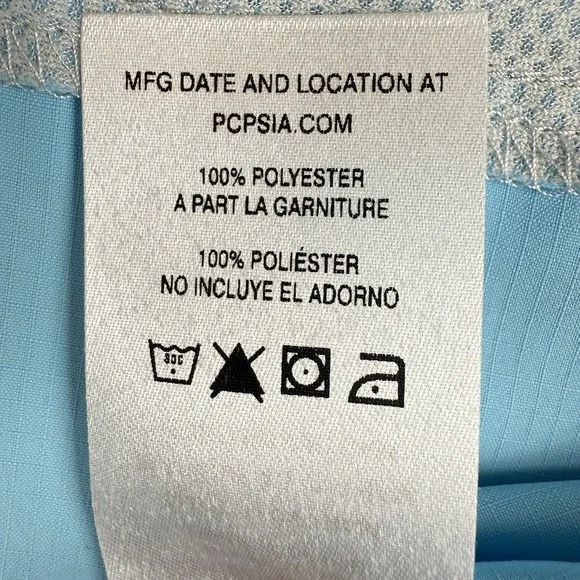 Patagonia Sol Patrol Fishing Shirt Mens Medium Turquoise Long Sleeve Ripstop - Picture 13 of 15